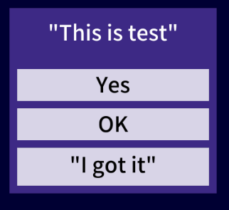test message prompt snapshot